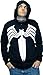 Spider-Man Venom Legs Logo Black Adult Hooded Sweatshirt Hoodie Jacket (Adult Medium)