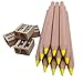 Stubby Pencil Studio Eco Highlighter Office Bundle of 12 Yellow Highlighters - Includes 4 Jumbo Sharpeners