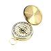 DETUCK(TM) Pocket Compass Outdoor Antique Compasses Hiking Hunting Camping Survival Compass Metal Compass Tool (G-12)