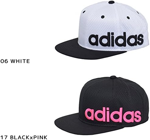 Amazon アディダス Adidas キッズ 帽子 キャップ メッシュ 男の子 女の子 フラットバイザー メッシュキャップ ストリート Adk k 01 Blackxwhite 17 Blackxpink 帽子 通販