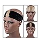 Slip on Lace Velvet Wig Grip Band 3 Packed No Slip Extra Hold Wig Headband (A-3 Packed)
