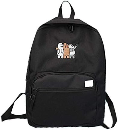 We Bare Bears Lightweight Backpack Printed School Backpack Unisex Casual Trekking Travel Bag