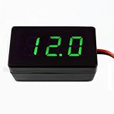 GEREE 0.4" Mini Digital Voltmeter DC 1.7-25V with 2