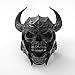 eejart Stainless Steel Skull Ring Knights Templar Helmet Warrior Ring for Men