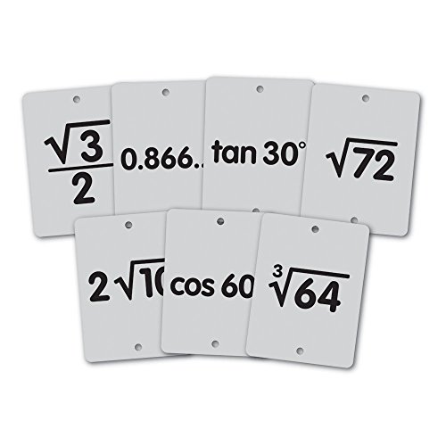 EAI Education EAI Classroom Open Number Line Cards: Grades 9-12