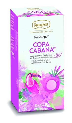 Ronnefeldt Tee Probierset "Bunte Auswahl", 35,2 g inkl. Teavelope „Copa Cabana“ BIO Früchtetee (NEU), 62,5 g – Bild 6