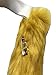 Angelaicos Unisex Handmade Wire Inside Restyled Faux Fur Long Hair Real Like Cat Tails 80cm (Light Pink)