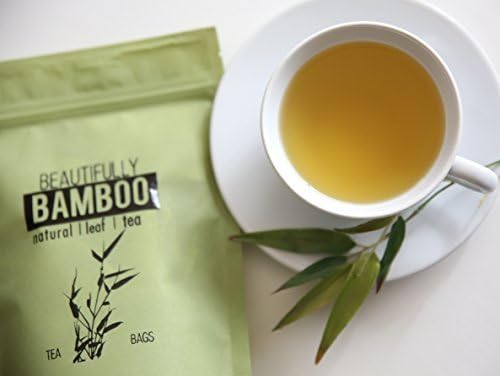 Bamboo Tea - Rich in Organic Silica- for Healthy Hair, Skin & Nails- 30 Day Challenge! by Beautifully Bamboo