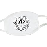1pcs Kpop BTS Bangtan Boys Pattern Army Fan Style Muffle Muzzle Anti-dust Cotton