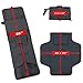 Hopscotch Portable Changing Pad | 3 Pocket Clutch | Diapering Bag Travel Kit | Waterproof Diaper Changing Station with Cushioned Mat for Baby or Toddler