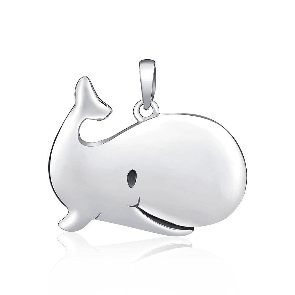 SILVEGO 925 Sterling Silver Pendant Whale