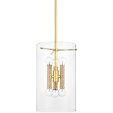Hudson Valley Lighting BKO800-AGB Barlow - 6 Light Pendant-16 Inches Tall and 10 Inches Wide