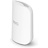 Amazon eero Pro 7 tri-band mesh Wi-Fi 7 router - Supports internet plans up to 5 Gbps, Coverage up to 2,000 sq. ft., 1-pack