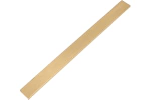 VERNUOS 1/4" x 1" C360 Brass Flat Bar 12" Long Solid .230" Mill Stock