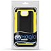 LG L70 Case, LG Optimus Exceed 2 Case, MagicMobile® [Dual Armor Series] Hybrid Impact Resistant LG L70 Shockproof Tough Case Hard Plastic Silicone Protective Cover for LG Optimus Realm [Black/Yellow]
