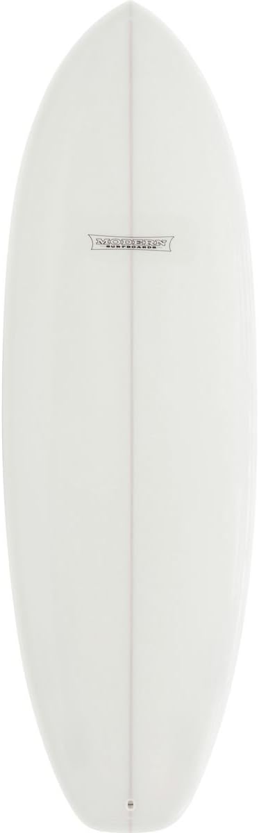 Modern Surfboards Highline PU Surfboard White Tint, 5ft 10in