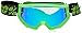 100% unisex-adult Goggle (Green,Mirror Green,One Size) (STRATA MX STRATA LIME Mirror Lens Green)