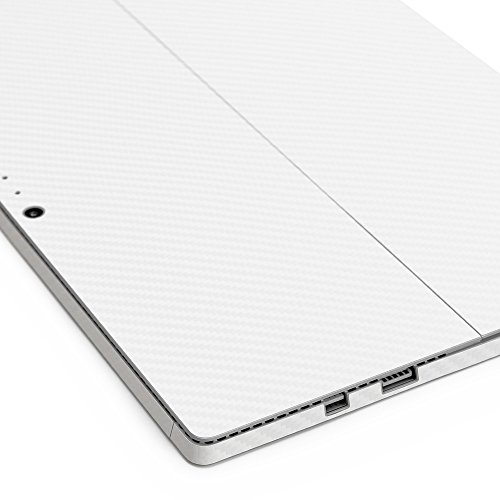 ArmorSuit MilitaryShield - Microsoft Surface Pro 4 Screen Protector + White Carbon Fiber Full Body Skin Protector Anti-Bubble Shield w/ Lifetime Replacements