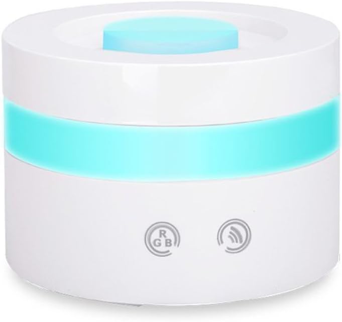 Solidpin Mini USB Ultrasonic Travel Essential Oil Aroma Diffuser, 100ml Cool Mist Humidifiers Ultrasonic Aromatherapy Diffusers for Car Home Office Bedroom Living Room Spa Baby