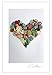 Love - Sea Glass Hearts Postcard Prints. Variety Pack Number Three. 2 Each of 5. 4x6 Best for Birthday Cards, Thank You Notes & Invitations. Unique Christmas & Valentine's Day Gifts