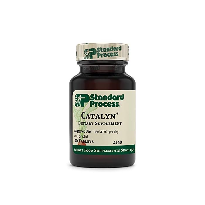 Standard Process Catalyn - Whole Food Foundational Support for General Wellbeing with Vitamin D, Vitamin C, Vitamin A…