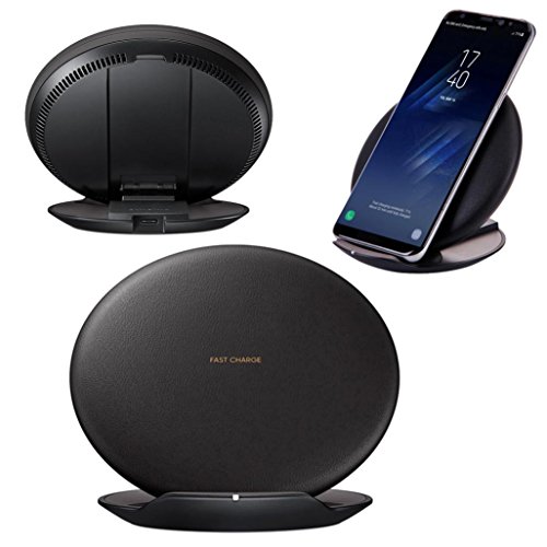 For Samsung Galaxy S8 / S8 Plus, Mchoice Qi Fast Wireless Charger Rapid Charging Stand