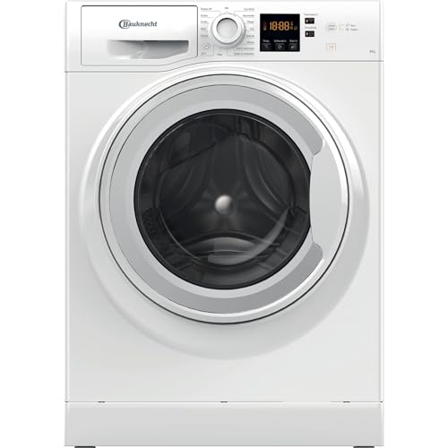 Bauknecht BPW 814 A Waschmaschine, 8 kg, 1400 U/min, Frontlader, Flecken 40° Fleckentfernung, Dampfprogramme & Steam Hygiene, leiser Inverter-Motor, Extra Touch
