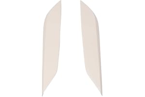 Pre-Painted Eyelid Compatible With 2003-2009 Nissan 350Z, Painted #QX1 Glacier Pearl ABS Headlight Eyelids Eyebrows Cover Other Color Available By IKON MOTORSPORTS, 2004 2005 2006 2007