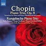 PIANO TRIO OP 8 / VARIATIONS FOR FLUTE AND PIANO   image