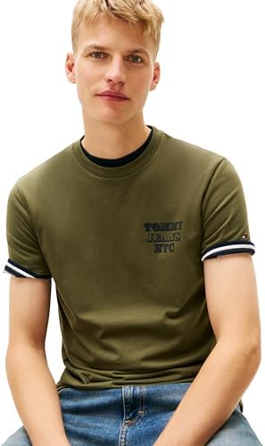 TJM Slim Entry Bills SS Tee DM0DM22321 S/S T-Shirt, Vert (Dark Greenery), XL, Vert (Vert foncé), XL