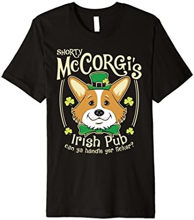 Corgi Irish Pub Shorty McCorgi T-Shirt