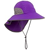 Sunday Afternoons Womens Nylon Adventure Sun Hat (Grape, Medium)