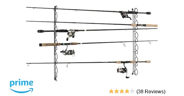 Amazon Com Organized Fishing Wire Horizonal Ceiling Rack For