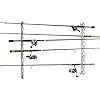 Organized-Fishing-Horizontal-Wire-Ceiling-Fishing-Rod-Rack Organized-Fishing-Horizontal-Wire-Ceiling-Fishing-Rod-Rack