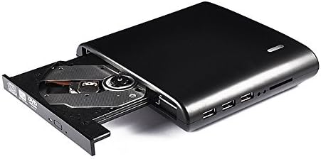 Taiyanggu EHOD-S1-DW USB 2.0 4 in 1 DVD Combo CD-RW Burner Drive Black