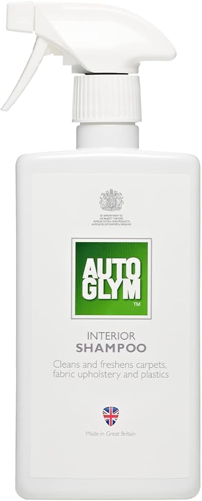 Autoglym Interior Shampoo 500ml Car Interior Cleaner Freshens Fabrics Plastics