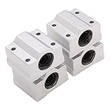 Pack of 4Pcs SC10UU Linear Motion Ball Bearing CNC Slide Bushing SCS10UU