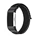 bayite Nylon Bands Compatible Fitbit Charge 2, Replacement Accessory Strap Wristbands Women Men Large Small, Color6 Large
