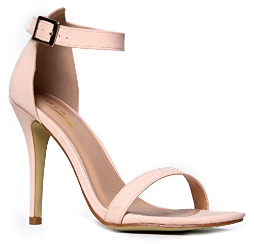 Glaze WILLOW-2 / CHARLIE-1 Stiletto High Heel Ankle Strap Sandal