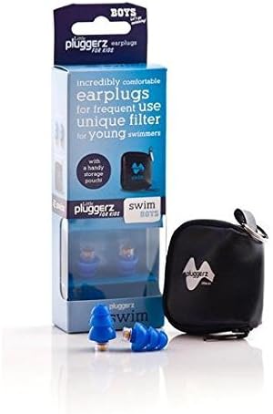 Pluggerz Earplugs Swim, Kids, Blue