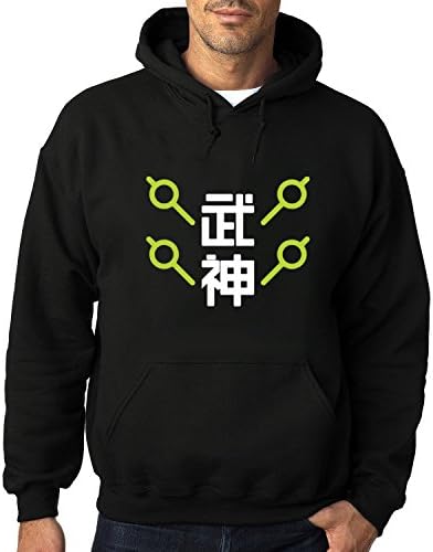 Men's Over watch Genji God of War Pullover Sweatshirts Hoodies