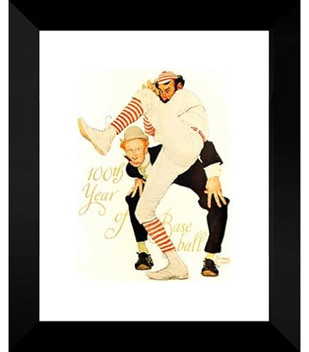 Norman Rockwell 野球印刷物 199/250 Norman Rockwell 野球印刷物 199/250 Baseball Images Prints - Norman