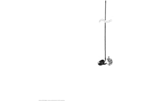 Accessories Unlimited AUMM12-B Two Foot Mirror Mount CB Antenna Kit (Black)