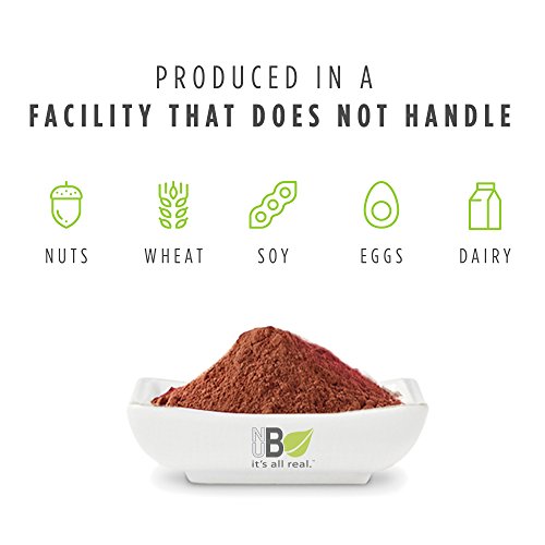 Nubeleaf Cacao Powder - Non-GMO, Gluten-Free, Raw, Organic, Vegan Source of Essential Vitamins & Minerals - Single-Ingredient Nutrient Rich Superfood for Cooking, Baking, Smoothies (14oz) - Thumbnail 4