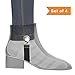 Boncas Improved Adjustable Elastic Boot Clips Boot Straps Pant Clips Stirrups Leg Straps Keeping Your Pants Tucked