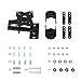 DYNAVISTA Full Motion TV Wall Mount Bracket with Tilting Swivel Articulating Arm up to VESA 200 x 200 mm and 44 lbs for 12 to 40 inch TV Flat Screens and Monitors (Black)