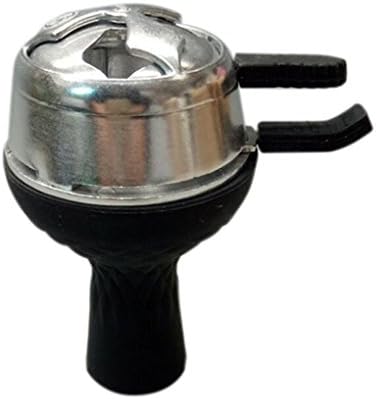 Miaomiaogo Aluminum Alloy Kaloud Charcoal Holder Stove Burner for Shisha Hookah Bowl Hookah Head Heat Keeper with Silicone Bowl