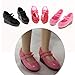 CUTICATE 3 Pair 6pcs 1/6 Dolls Slope Heels Shoes for Blythe Dolls Clothes Accessories, Kids Girls Toy