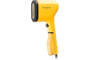 Rowenta Pure Pop, Handheld Steamer for Clothes 1.5 Pounds 15 Second Heatup, 2.3 Ounce Capacity 1150 Watts Portable, Garment S
