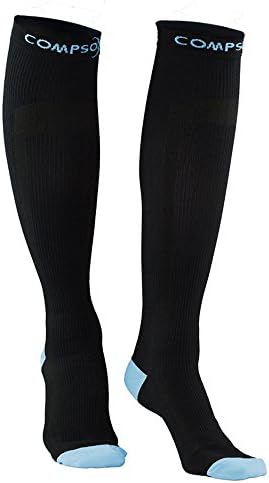 Compsox Travel Accessories for Long Flights - Compression Socks for Men or Women - Control Foot and Ankle Swelling - Great When Travelling Internationally